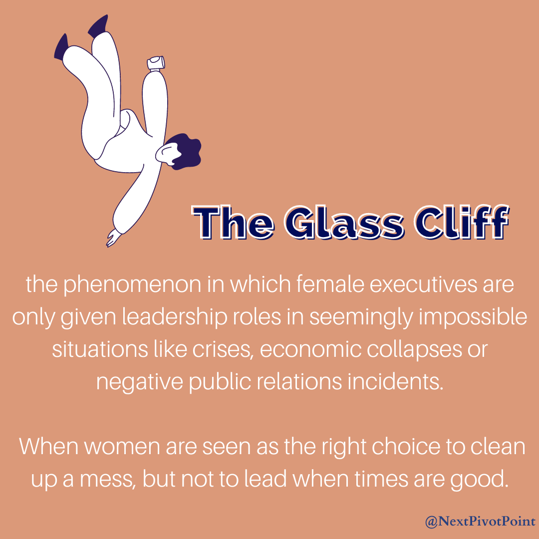 Women Are Being Pushed Off the Edge of the Glass Cliff