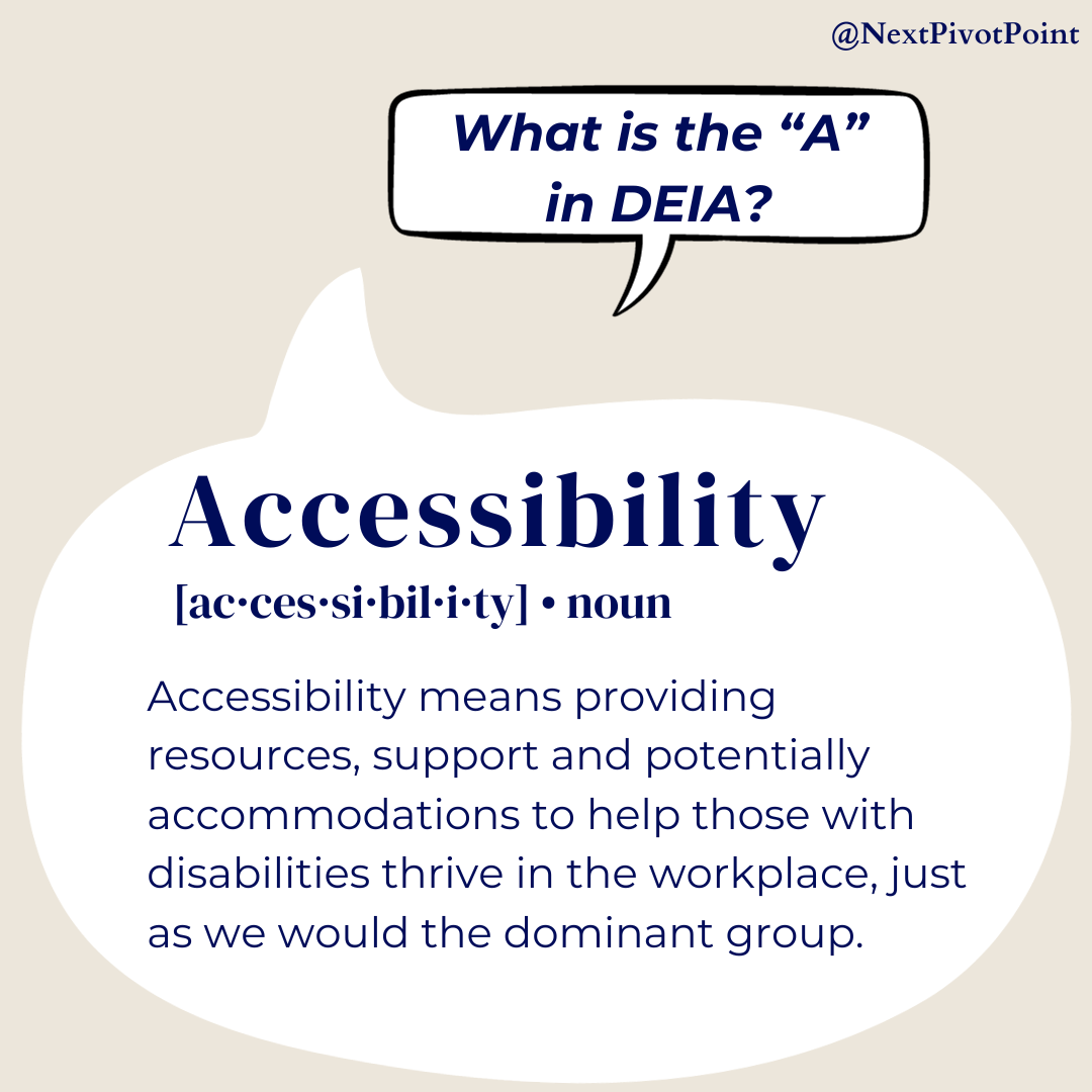 Accessibility DEIA